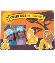 African Safari Vbs 12 Pc Frame Craft Kit