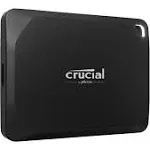 Crucial X10 Pro 4TB Portable SSD - Up to 2100MB/s Read, 2000MB/s Write - Water and dust Resistant, PC and Mac, with Mylio Photos+ Offer - USB 3.2 External Solid State Drive - CT4000X10PROSSD902