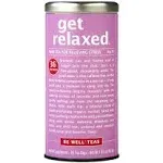 The Republic of Tea Be Well Red Rooibos Tea - Get Relaxed - No.14 Herb Tea for Relieving Stress, 36 Tea Bag Tin