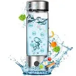 Hydrogen Water Bottle Generator, Portable Rechargeable aquahealth Hydrogen Water, Hydrogen Water Ionizer Machine, with SPE/PEM Technology, for Home