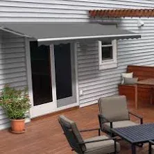 Aleko 10' Motorized Retractable Patio Awning