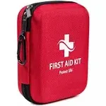 Protect Life First Aid Kit - 200 Piece - for Car, Home, Outdoors, Sports, Camping, Hiking or