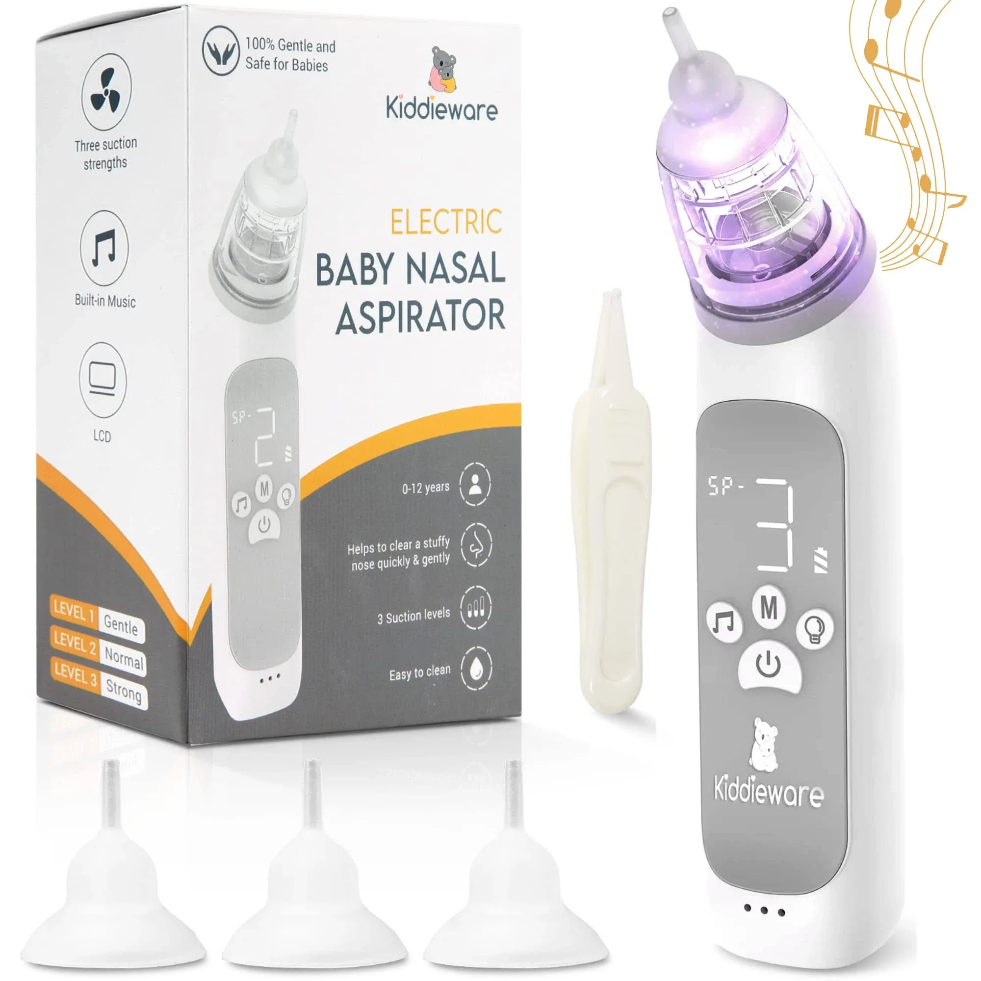 Kiddieware Electric Baby Nasal Aspirator