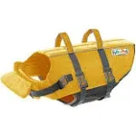 Outward Hound Granby Splash Dog Life Jacket, Yellow, Medium