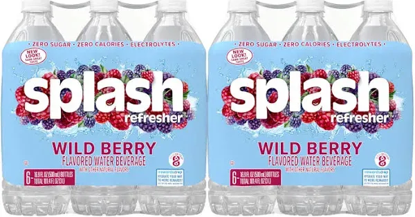 Splash Refresher Acai Grape Flavored Water