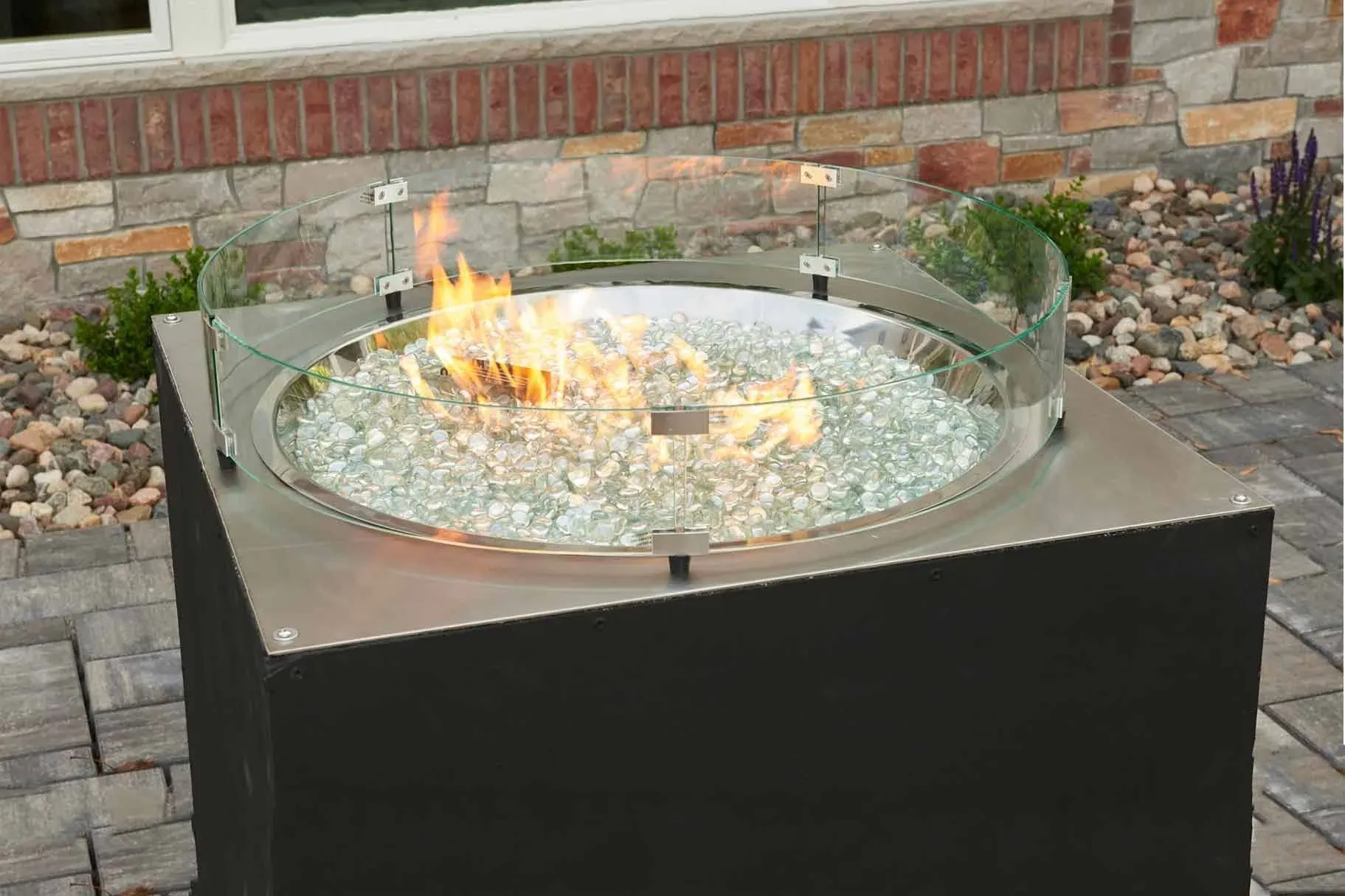 The Outdoor GreatRoom Company Fire Pit Flame Guard