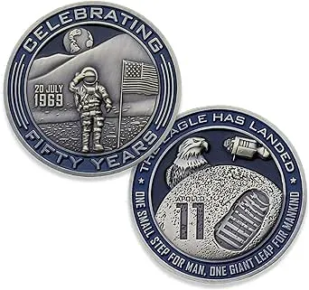 Apollo 11 50th Anniversary NASA Challenge Coin