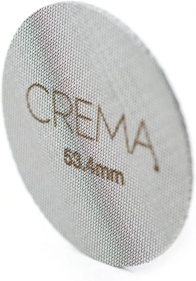 Crema Coffee Products - 53.4mm Puck Screen - 1.7mm thick, Optimize your Extrations, Balanced Water Flow