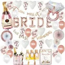 Vidal Crafts - Rose Gold Bridal Shower Kit 653753475382 | eBay