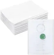 Bright Creations 77 Vellum Paper 5x7 Jackets for Invitations, Transparent Liners