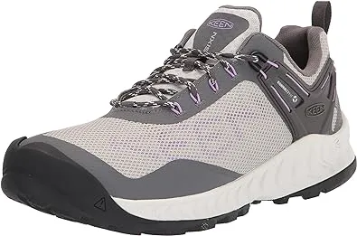 KEEN Womens Nxisevo WaterproofFast Packing Shoes Hiking 6.5 Steel Grey/English Lavender