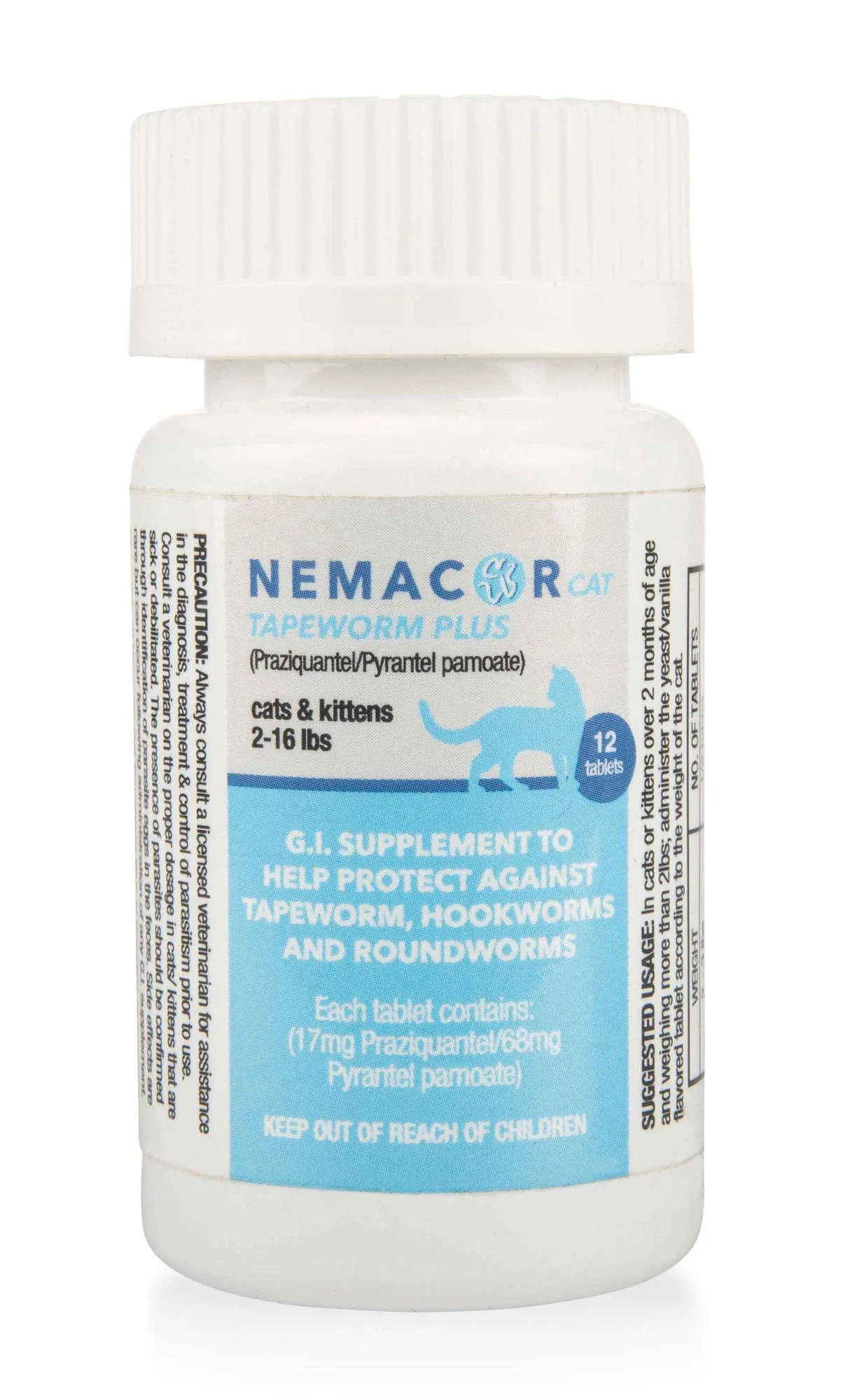 Nemacor Cat Tapeworm Plus