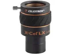 Celestron X-Cel LX 2x Barlow Lens 1.25in