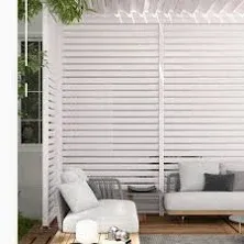 111S Fixed Aluminum Shutter Wall Mirador