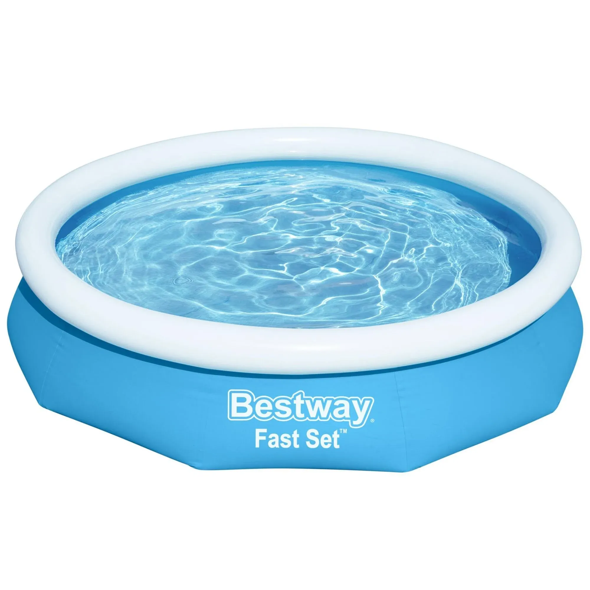 Bestway - Fast Set 10' Round Inflatable Pool Set