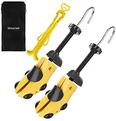 MISERWE Shoe Stretcher with Carrying Bag Professional Adjustable Shoe Stretch...