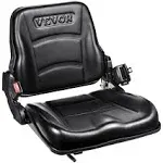 VEVOR Universal Fold Down Tractor Seat with Adjustable Angle Back