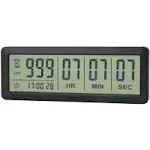 AIMILAR Digital Countdown Days Timer - AY4053-Black Upgraded Big 999 Days Count Down Clock for Vacation Retirement Wedding