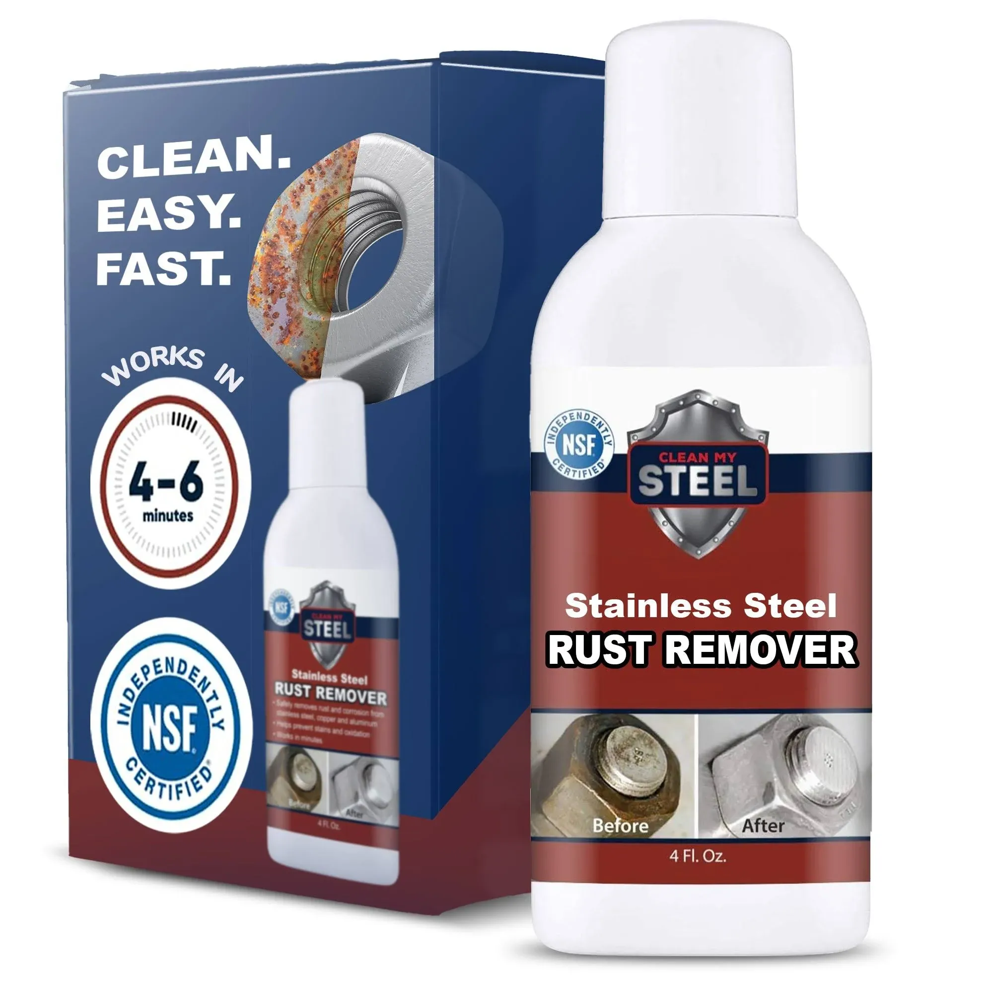 Clean My Steel Stainless Steel Cleaner and Rust Remover