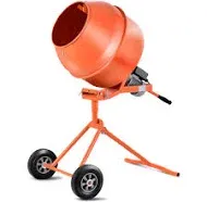 Stark USA 5.0 Cu. Ft. Cement Mixer 1/2hp Portable Electric Concrete Mortar Barrow Machine Cement Mixing Machine Mortar Stucco