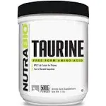 NutraBio 100% Pure Taurine (500g)