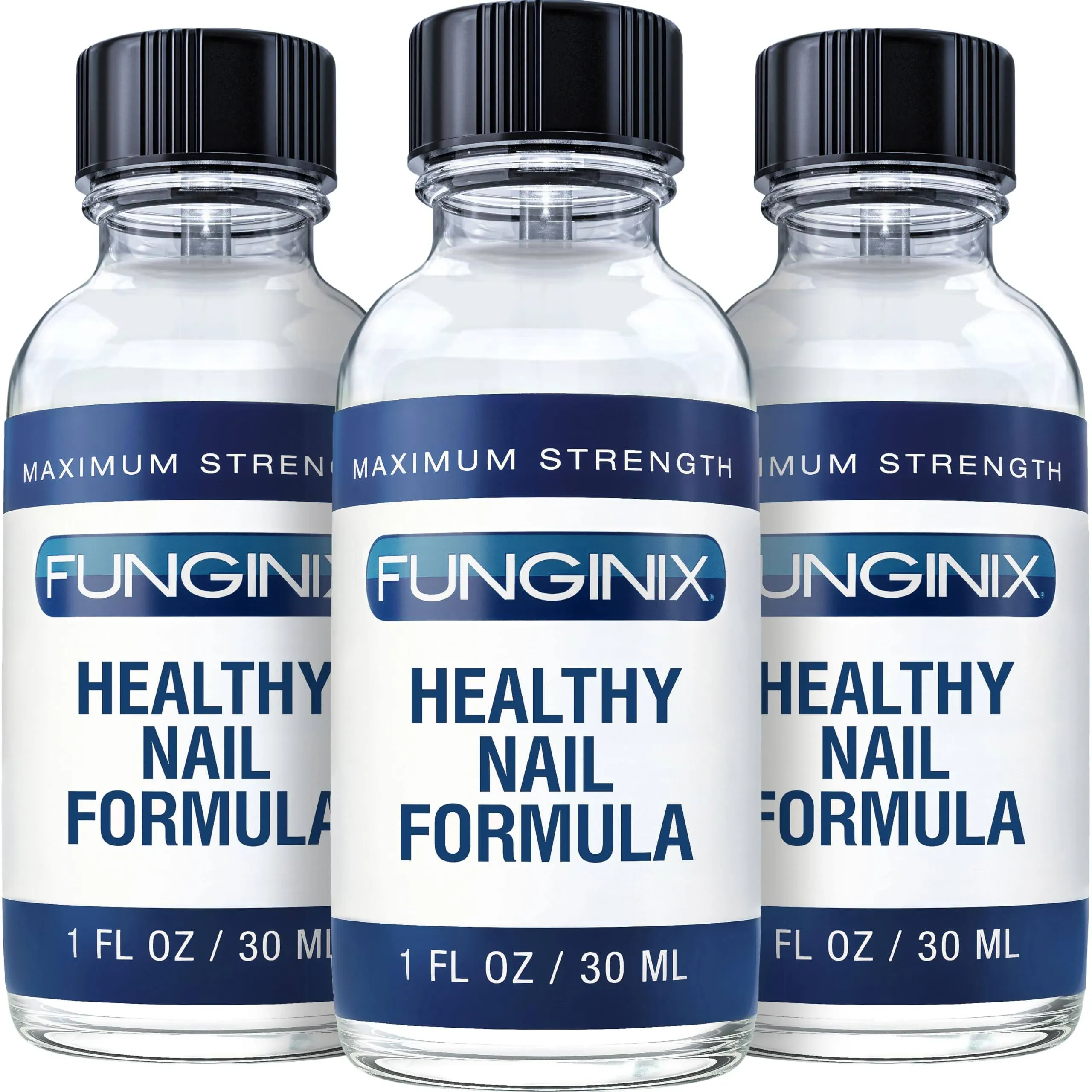 FUNGINIX Healthy Nail Formula - Finger And Toe Fungus Treatment 3 Bottles