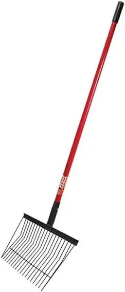 Bully Tools 92342 Stall Fork with Fiberglass Handle