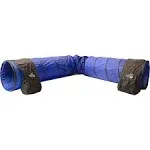 Better Sporting Dogs 16 Foot Dog Agility Tunnel with Sandbags | Dog Agility Equipment | Dog Agility Training