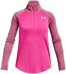 Under Armour Girls' Tech Graphic Half Zip Hoodie