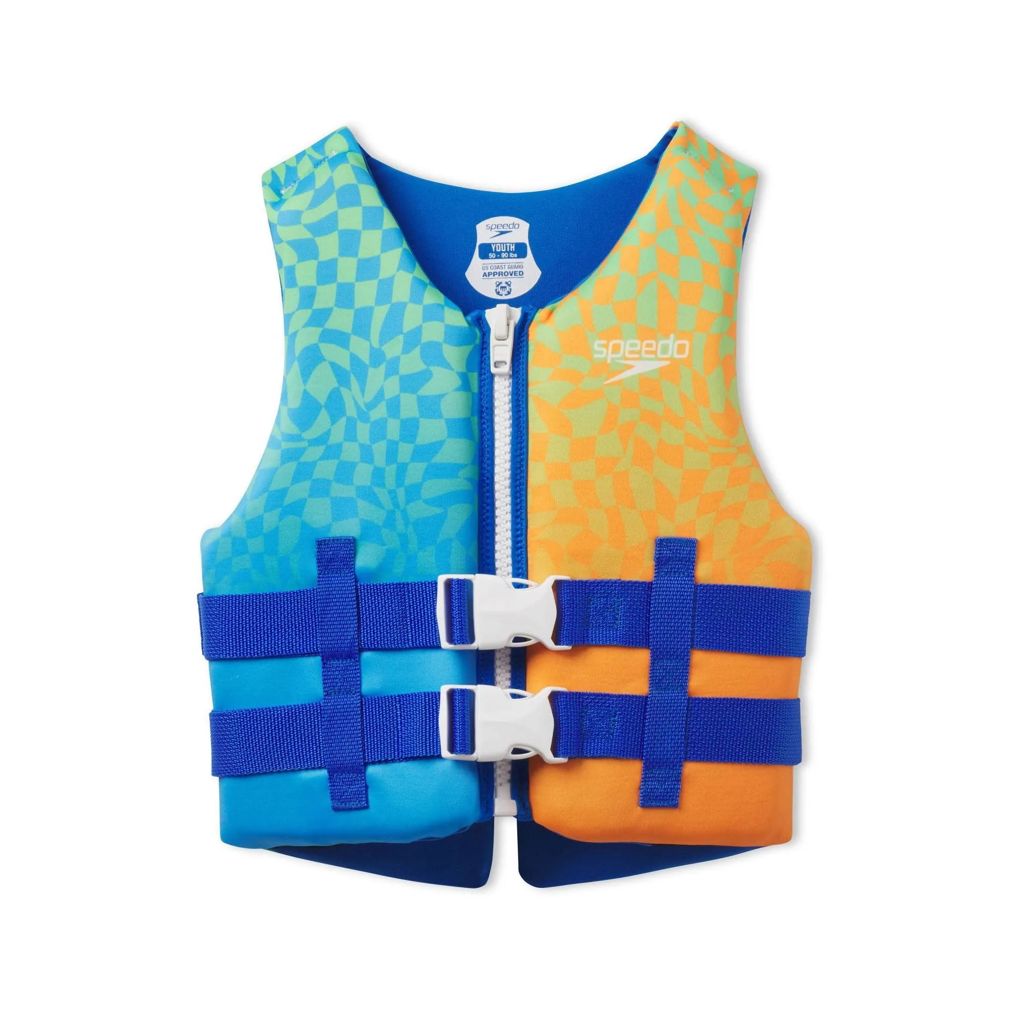 Speedo Youth Life Jacket Vest - Checkered