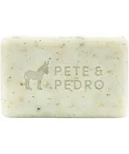 Pete & Pedro FRESH Body Bar – Eucalyptus Mint Scented Natural Moisturizing Men's Body Bar | Exfoliating Pumice & Hydrating Shea Butter | As Seen on Shark Tank, 6 oz.