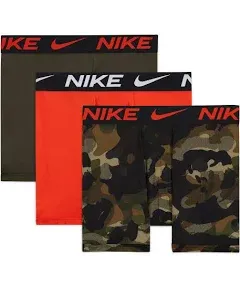 Boys Nike 3 Pack Essential Boxer Briefs