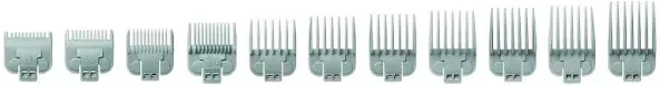 Andis Snap-On Blade Attachment Combs 11 Comb Set