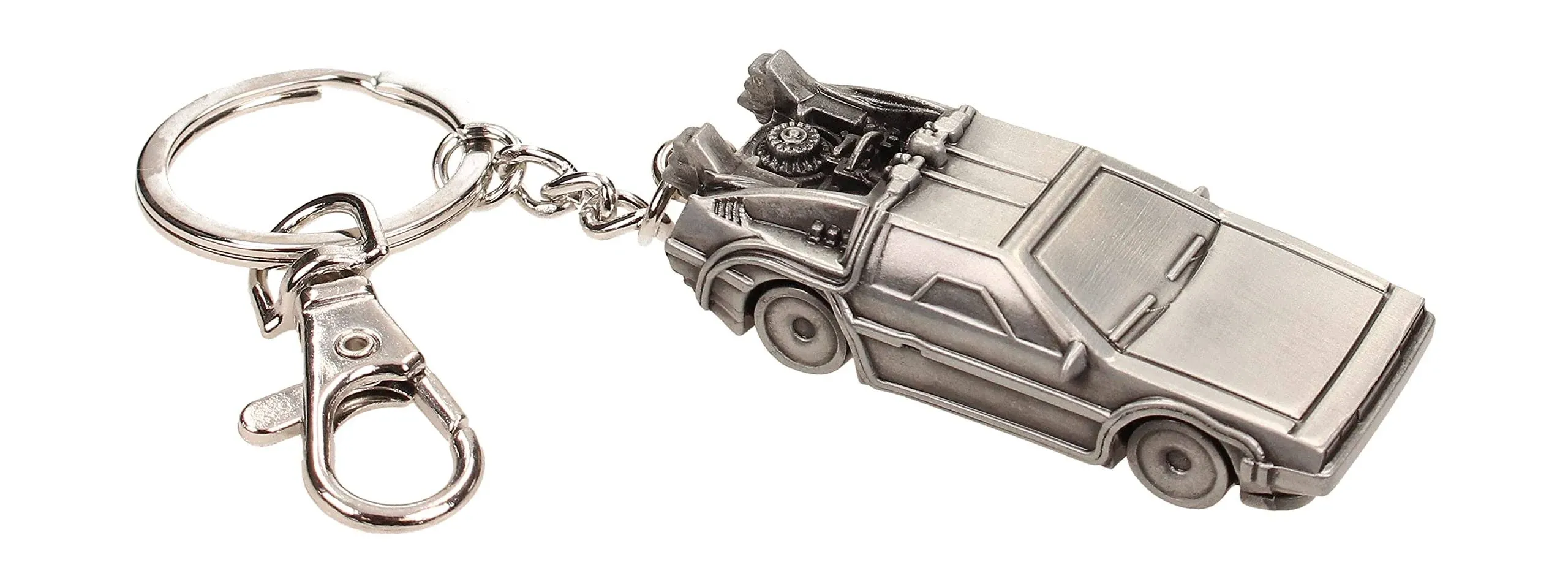 Back To The Future De Lorean 3D Metal Keychain