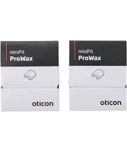 Oticon ProWax Minifit Wax Filters Replacements for Hearing Aids (2 Packs)