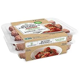 Beyond Meat Ready To Cook Plant Based Meatballs, 20 Ounce - 16 per case.