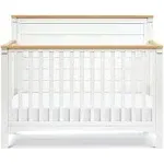 DaVinci Shea 4-in-1 Convertible Crib, Warm White/Honey