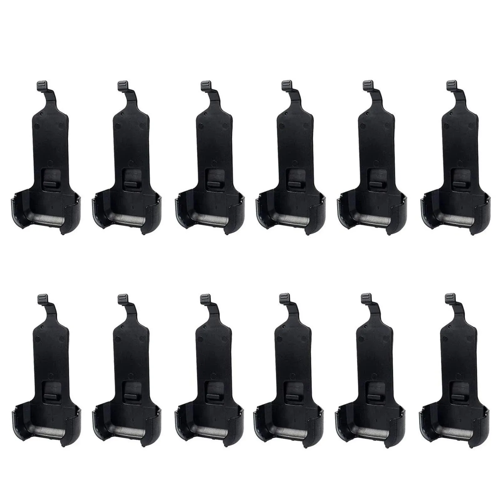 12 pcs Original Walkie Talkie Belt Clip Compatible with Two Way Radio LUITON LT-316 WLN KD-C1 Retevis RT22 Zastone X6 NKTECH NK-U1 Zeadio ZS-B1 TIDRADIO TD-M8 RADTEL RT-10 RADIODDITY R1