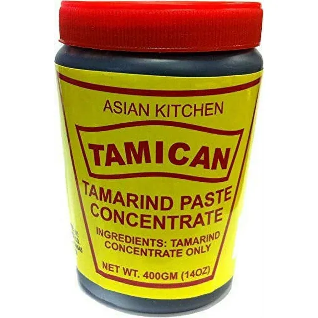 Asian Kitchen Tamarind Concentrate 16oz (454g) 1lb ~ Gluten Free, No Added Sugar | All Natural | Vegan | Non-GMO | No Colors | Indian Origin