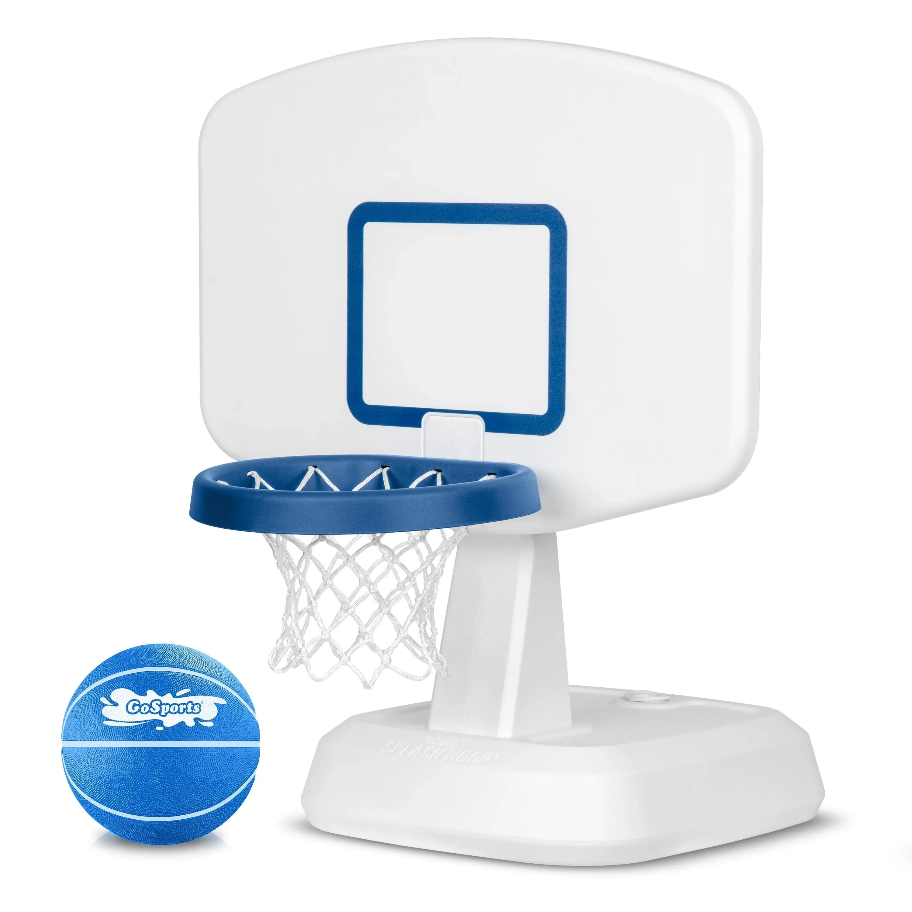 GoSports Splash Hoop Classic Swimming Pool Basketball Game - Blue or White