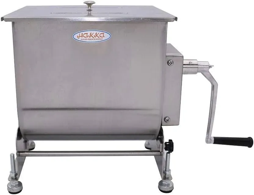 Hakka 30-Pound/15-Liter Capacity Tilt Tank Manual Meat Mixers