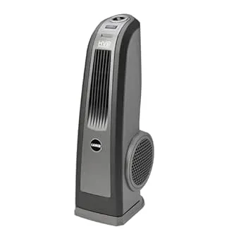 Lasko High Velocity Floor Fan With Handle - 3 Speed - Oscillating - 31.5" Height x 13.3" Width x 10.3" Depth - Gray, Black