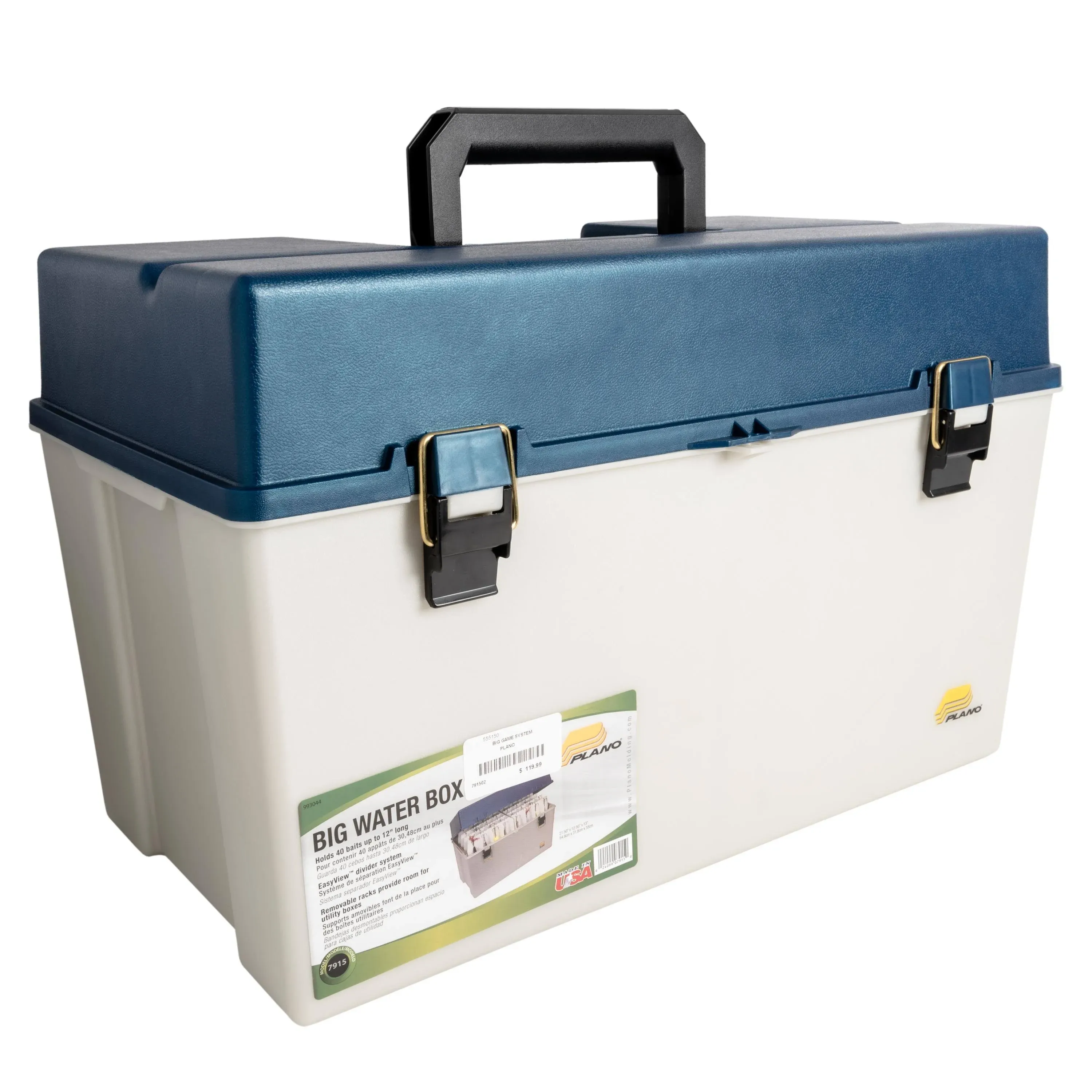 Plano Big Game Tackle Box - Silver/Blue Metallic [791502]