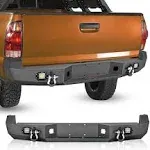 Rear Back Bumper Fit Toyota Tacoma 2005-2015 with Factory Back-up Sensors Holes