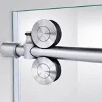 DreamLine Enigma-XO 34 1/2 in. D x 56 3/8 - 60 3/8 in. W x 76 in. H Fully Frameless Sliding Shower Enclosure