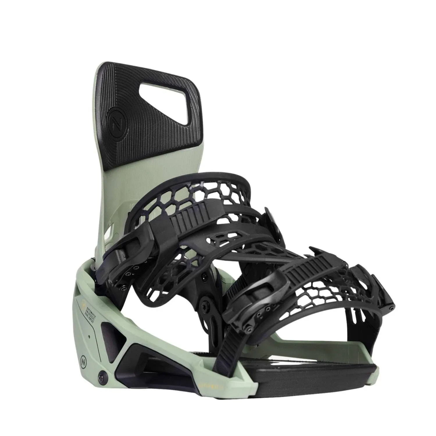 Nidecker Supermatic Snowboard Bindings 2024 - Olive