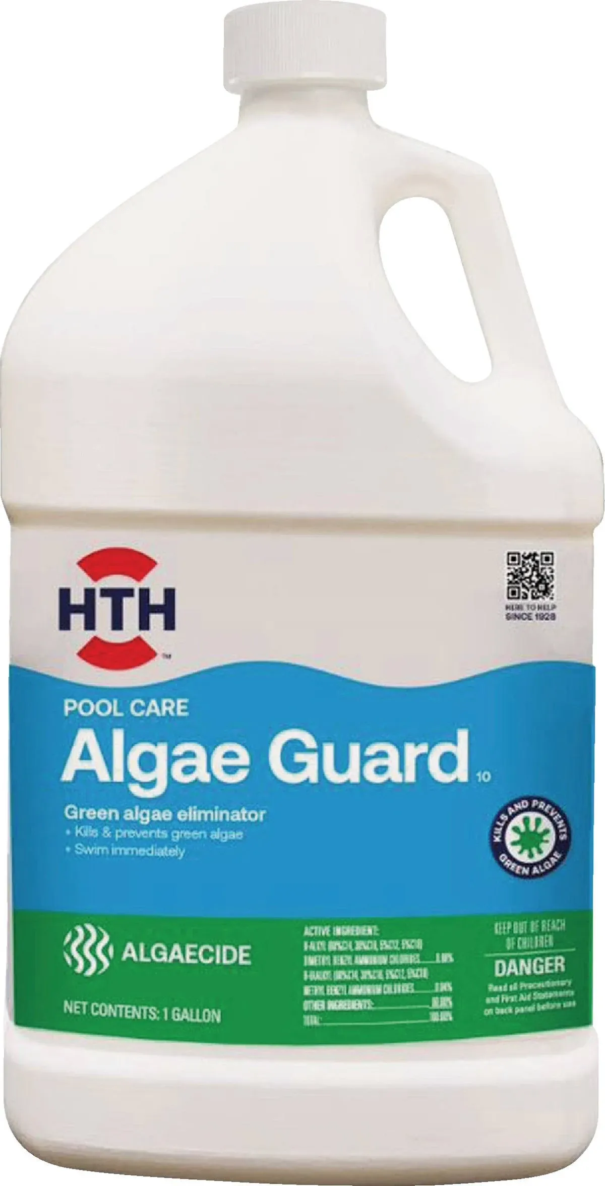 HTH Pool Care Algae Guard Non-Chlorine Green Algae Eliminator/Pre<wbr/>venter 1 Gal