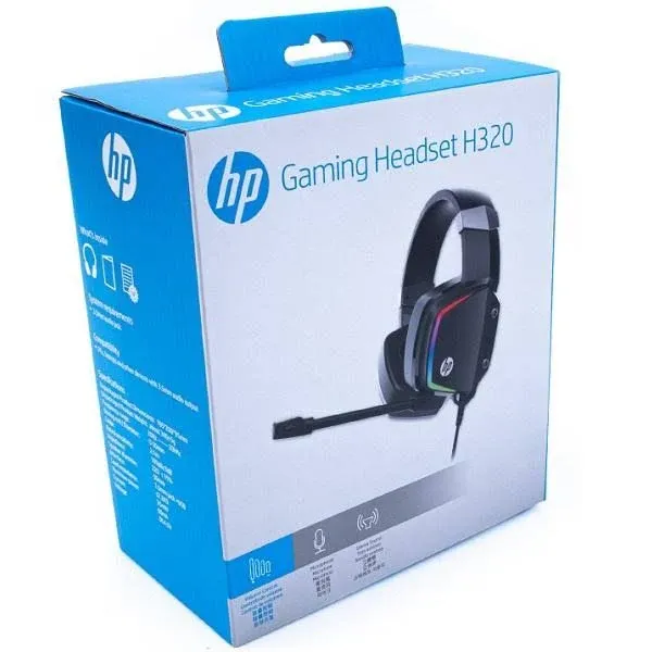 HP Wired Gaming Headset with Microphone - H320N