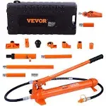 VEVOR 12 Ton Hydraulic Ram with Pump Porta Power Kit