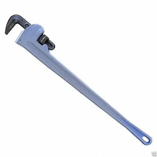 VCT 48" INCH LARGE BIG GIANT SIZE 4 FOOT LONG 8" JAW CAPACITY ALUMINUM HANDLE PIPE WRENCH TOOL…